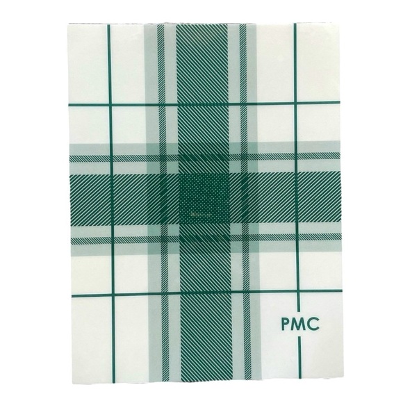 Erin Condren Interchangable Life Planner Cover - Ivory/Green Plaid - Picture 1 of 4